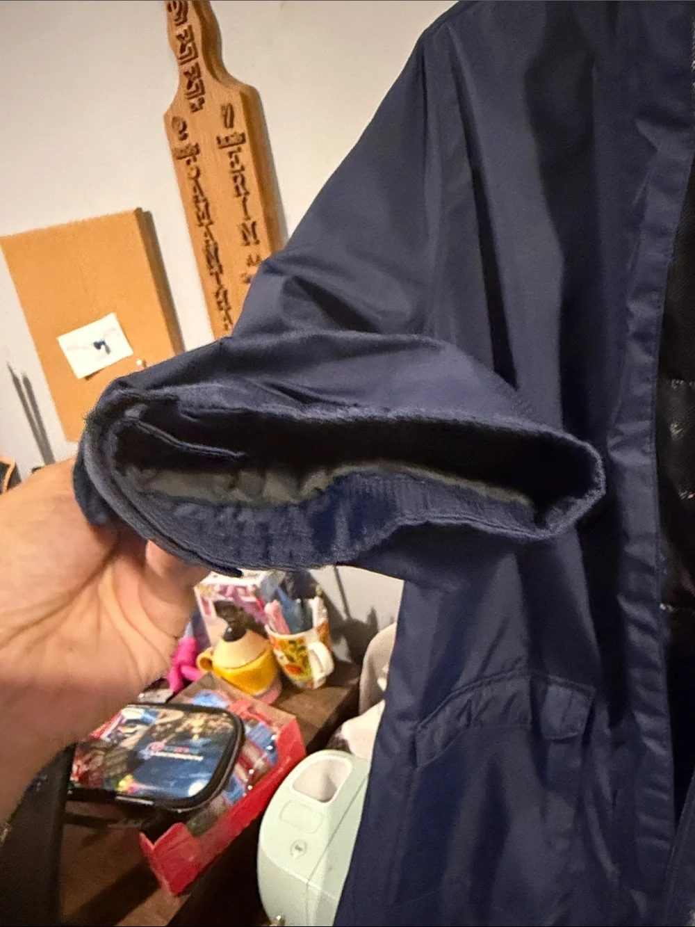 Columbia Navy Kids Waterproof Hooded Jacket